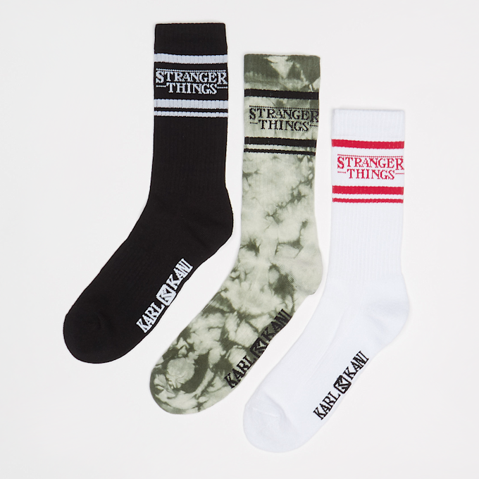 Karl Kani 3 PACK - x Stranger Things Small Signature Socks multicolore 17692 1