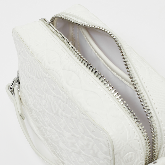 PEQUS Astéria Messenger Bag Embossed blanco 17728 4