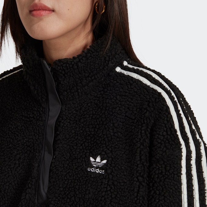 adidas Originals adicolor Half-Zip Sweatshirt schwarz 17740 3