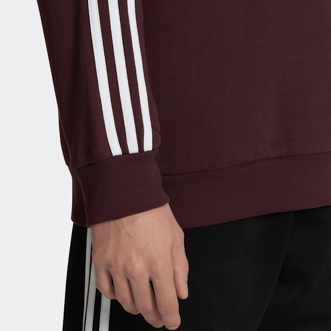 adidas Originals adicolor 3-Stripes Fleece Sweatshirt braun 17782 4