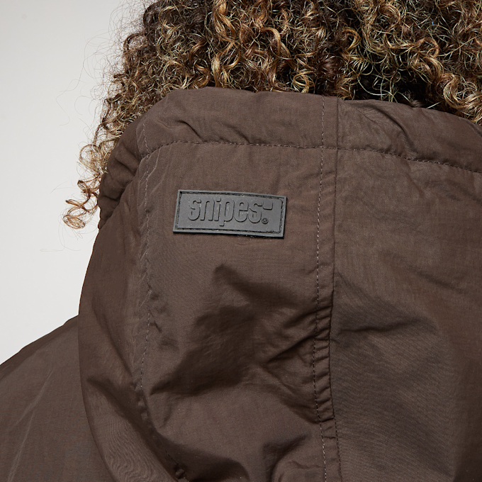 SNIPES Small Logo Padded Windbreaker braun 17949 7