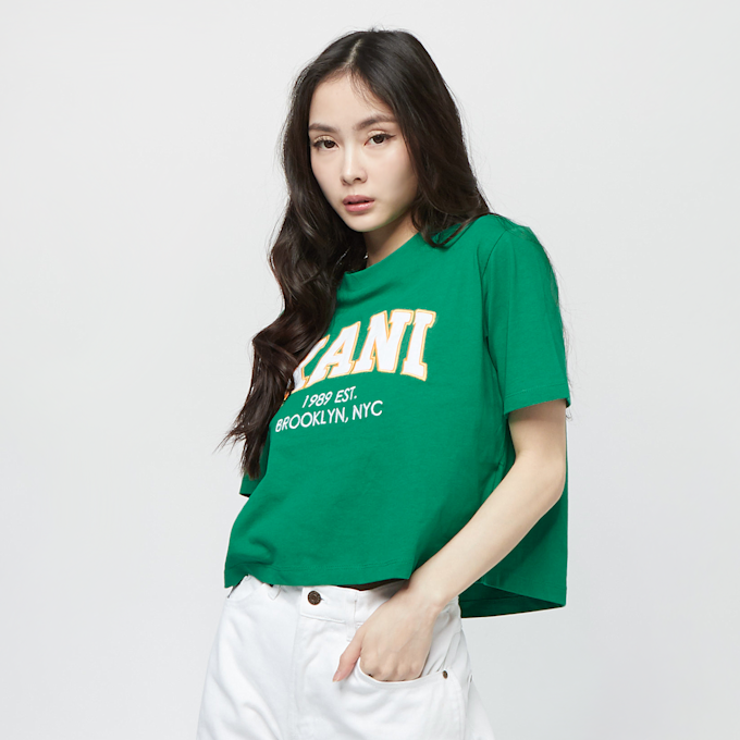 Karl Kani Serif Crop Tee grün 17956 1