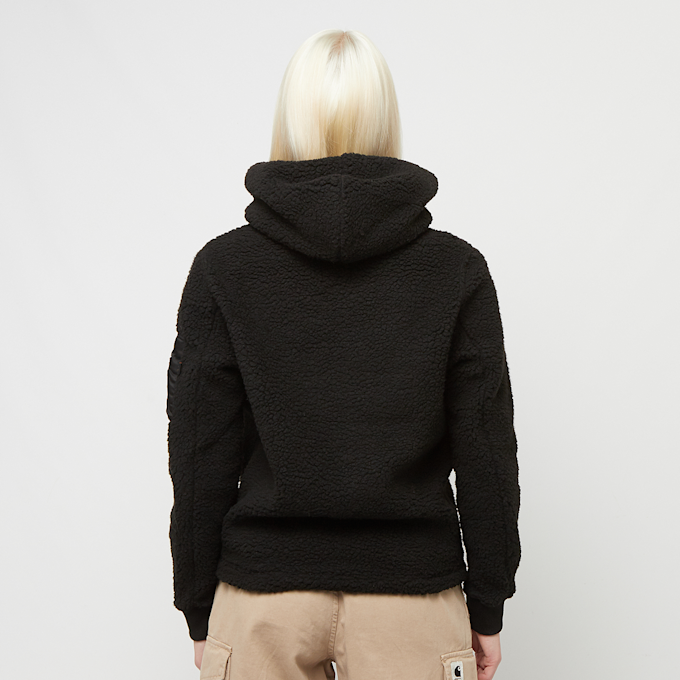 Alpha Industries Teddy Hoody Wmn schwarz 18145 2