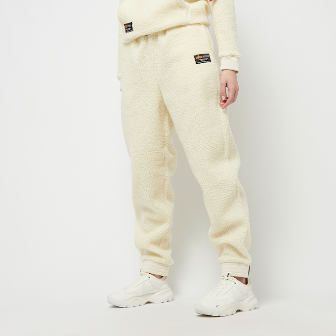 Alpha Industries Teddy Jogger Wmn weiß 18148 1