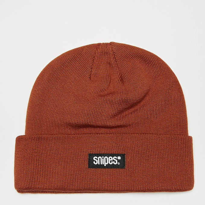 SNIPES Woven Label Beanie beige 18152 1
