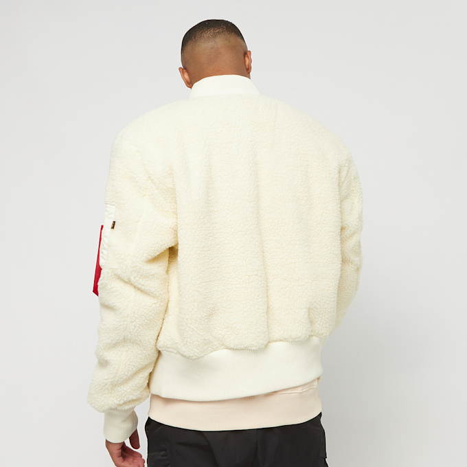 Alpha Industries Ma-1 Teddy weiß 13090 2