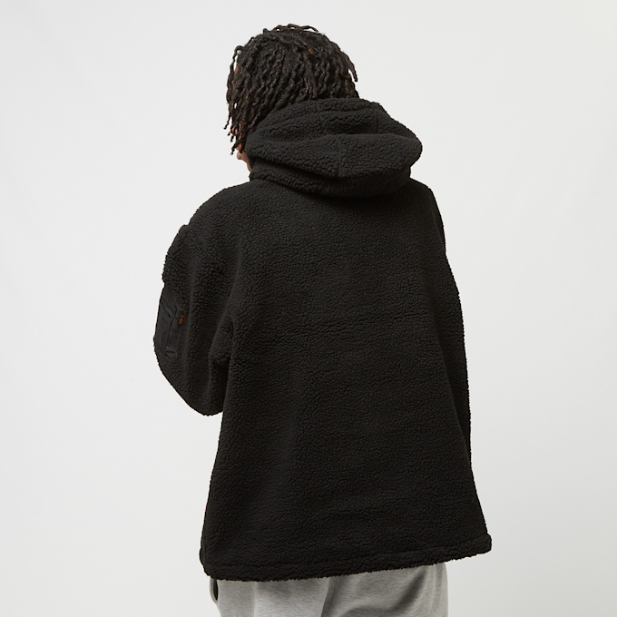 Alpha Industries Teddy Anorak schwarz 13155 2