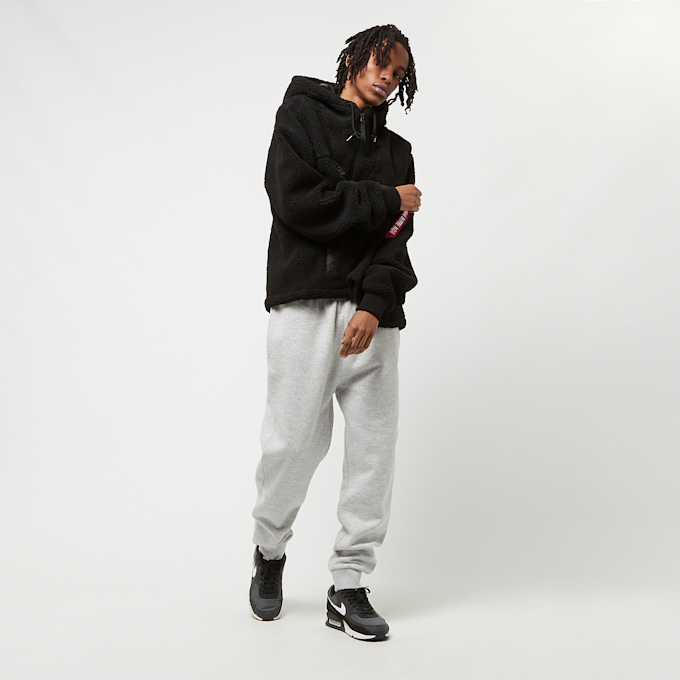 Alpha Industries Teddy Anorak schwarz 13155 7