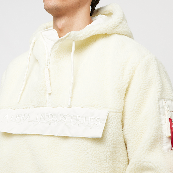 Alpha Industries Teddy Anorak weiß 13159 3