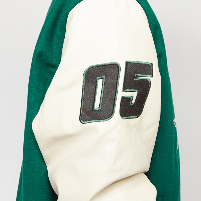 FUBU Varsity Block College Jacke grün 13193 5