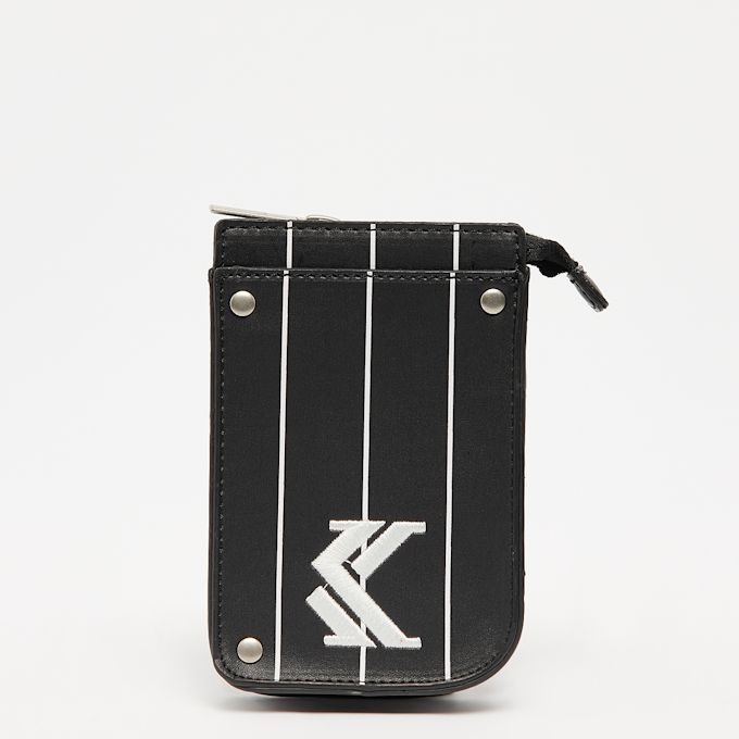 Karl Kani OG Pinstripe Fake Leather small Pouch Bag nero 13217 1
