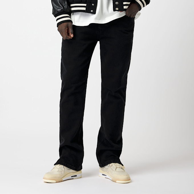 Eightyfive Split Hem Jeans crna 13323 1
