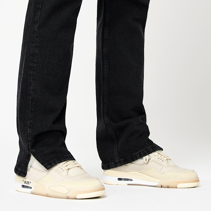 Eightyfive Split Hem Jeans crna 13323 4