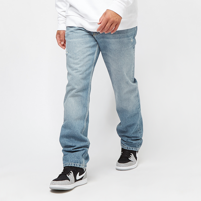 Eightyfive 85 Back Zipped Jeans niebieski 13330 1