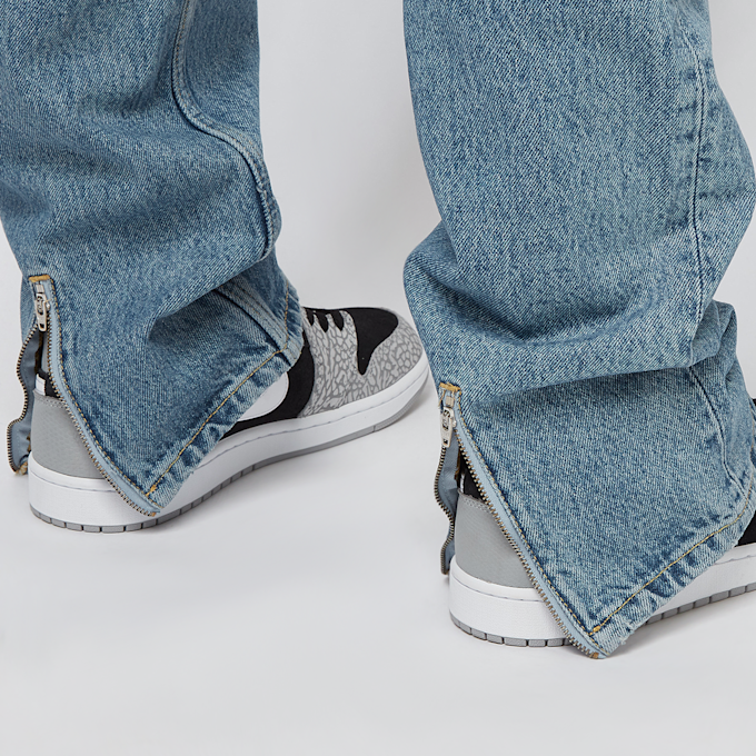 Eightyfive 85 Back Zipped Jeans niebieski 13330 5