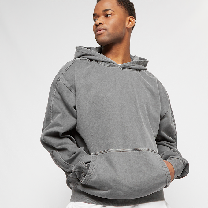 Urban Classics Heavy Terry Garment Dye Hoody grau 13350 1