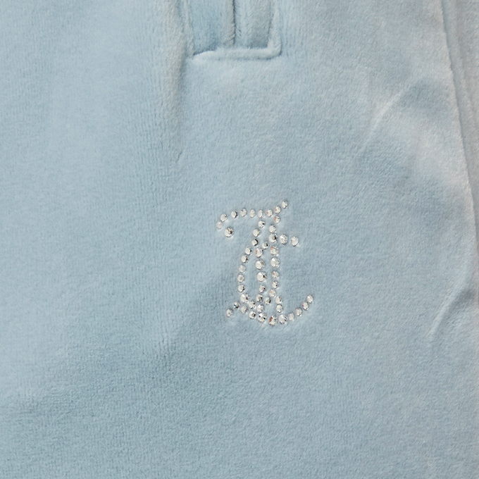 Juicy Couture Classic Cuffed Joggers With Diamante Branding blau 13405 4