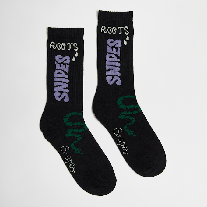 Grimey Snipes x Grmy True Roots Socks negro 13449 3