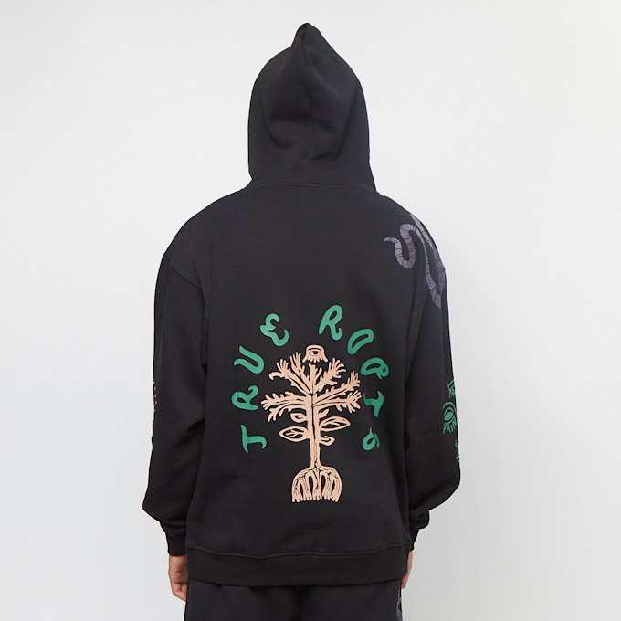 Grimey Snipes x Grmy True Roots Hoodie negro 13522 2