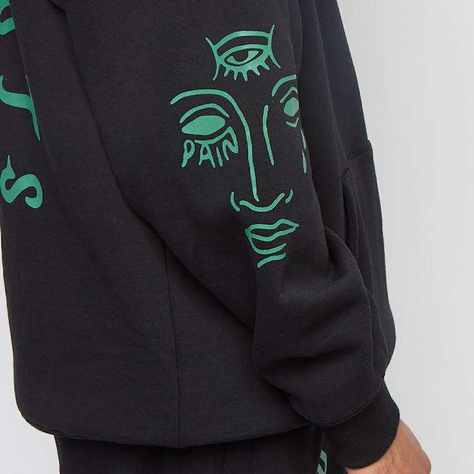 Grimey Snipes x Grmy True Roots Hoodie negro 13522 5