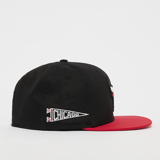New Era 59Fifty Team City Patch NBA Chicago Bulls nero 13864 3