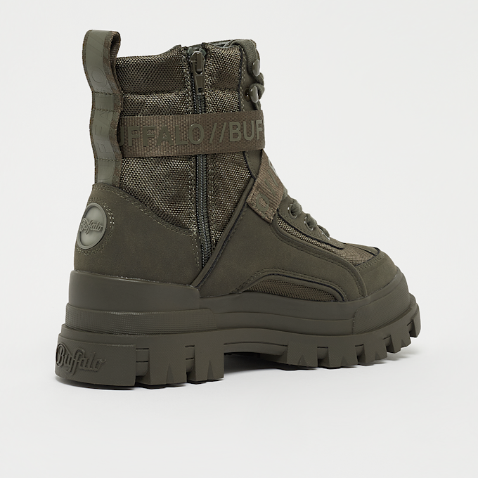 Buffalo Aspha Com1 Laceup Mid grün 14074 3
