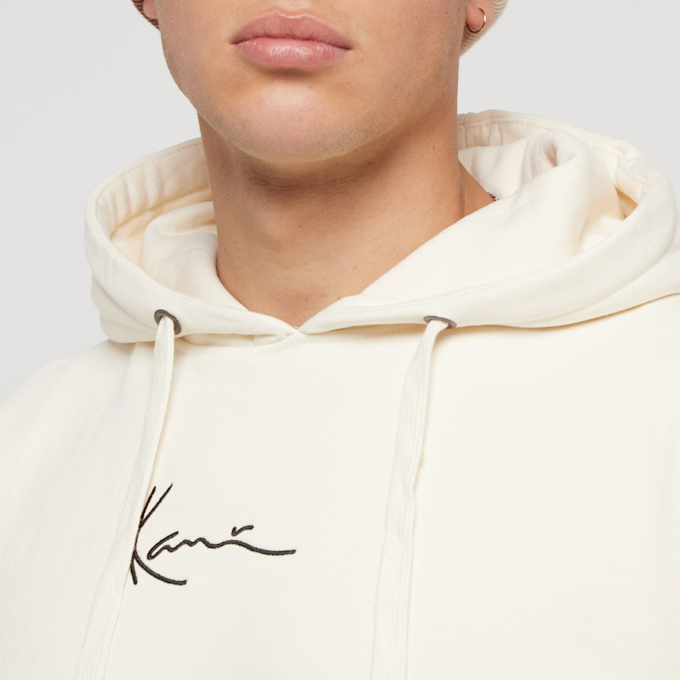 Karl Kani Small Signature Essential Hoodie off white weiß 14154 3
