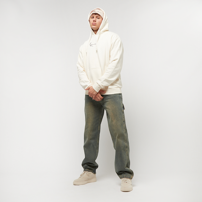 Karl Kani Small Signature Essential Hoodie off white weiß 14154 5