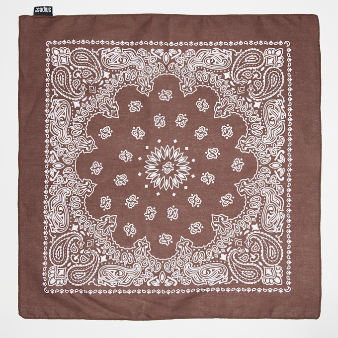 SNIPES Paisley Bandana brun 14300 1