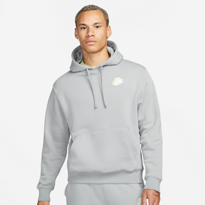 Nike Sportswear Standard Issue Men's Fleece Pullover Hoodie grau 14502 1