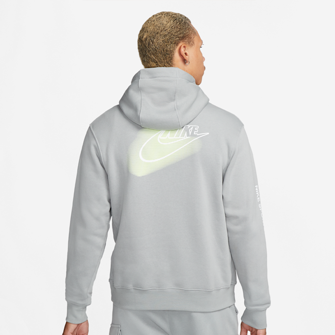 Nike Sportswear Standard Issue Men's Fleece Pullover Hoodie grau 14502 2