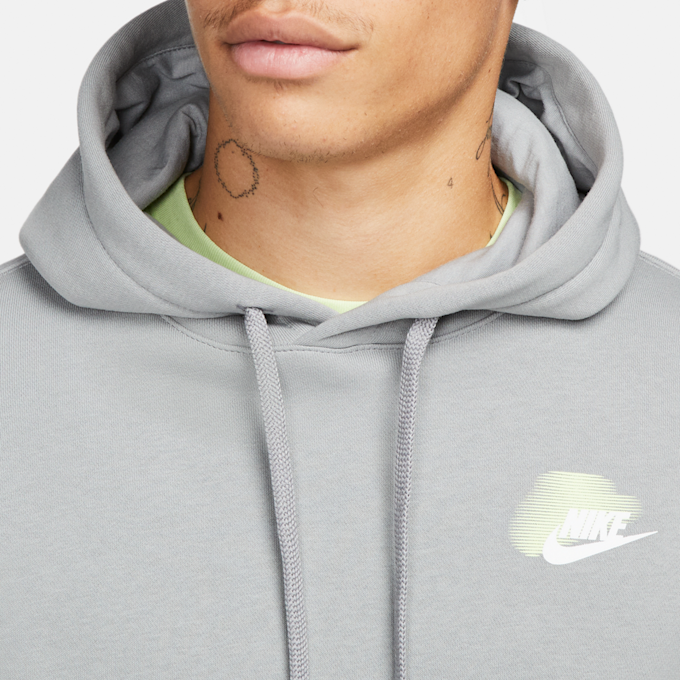 Nike Sportswear Standard Issue Men's Fleece Pullover Hoodie grau 14502 3