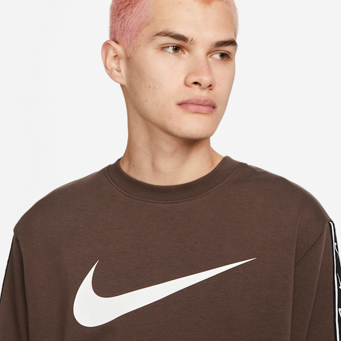 Nike Sportswear Repeat Fleece Sweatshirt schwarz 14891 3