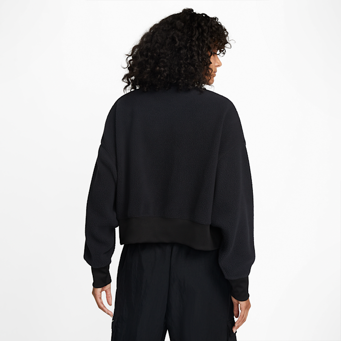 Nike Sportswear Plush Women's Mod Crop Crew-Neck Sweatshirt schwarz 14904 2