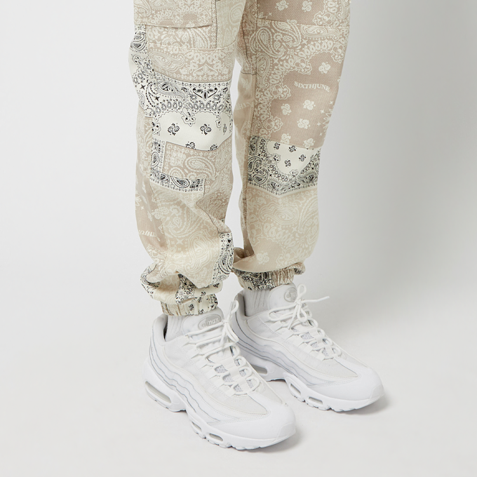 Sixth June Bandana Patchwork Pants beż 15420 4