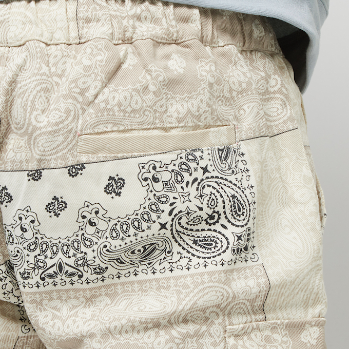 Sixth June Bandana Patchwork Pants beż 15420 6