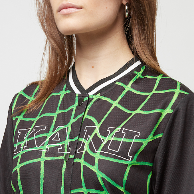 Karl Kani Retro Block Baseball Shirt grün 15621 3