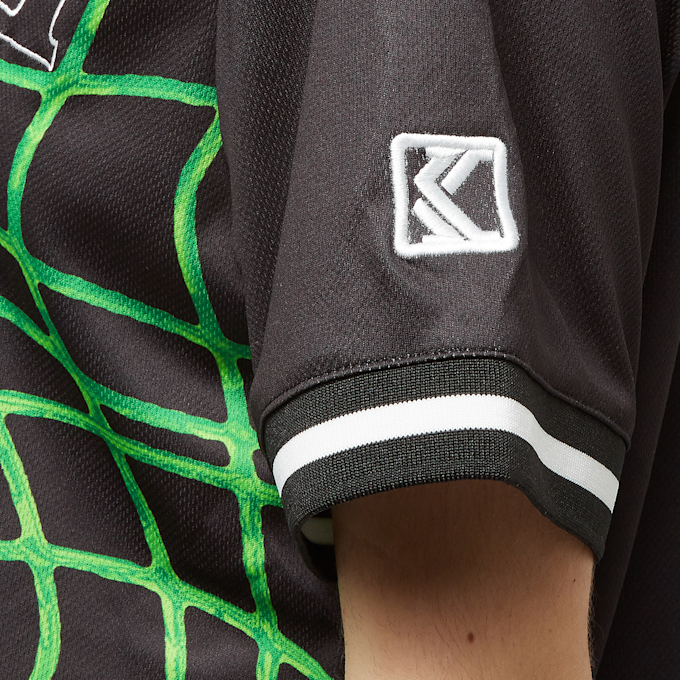 Karl Kani Retro Block Baseball Shirt grün 15621 4