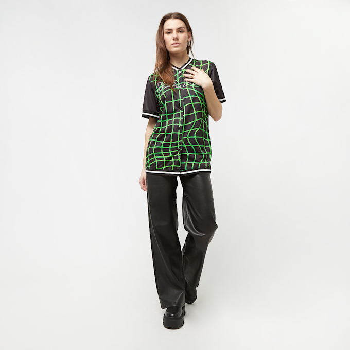Karl Kani Retro Block Baseball Shirt grün 15621 5