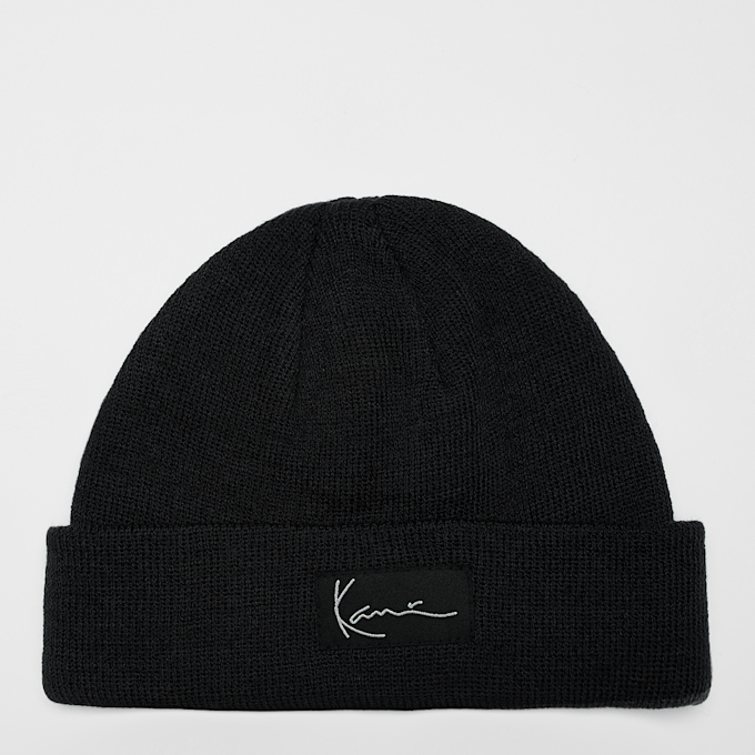Karl Kani Woven Signature Light Weight Beanie schwarz 18497 1