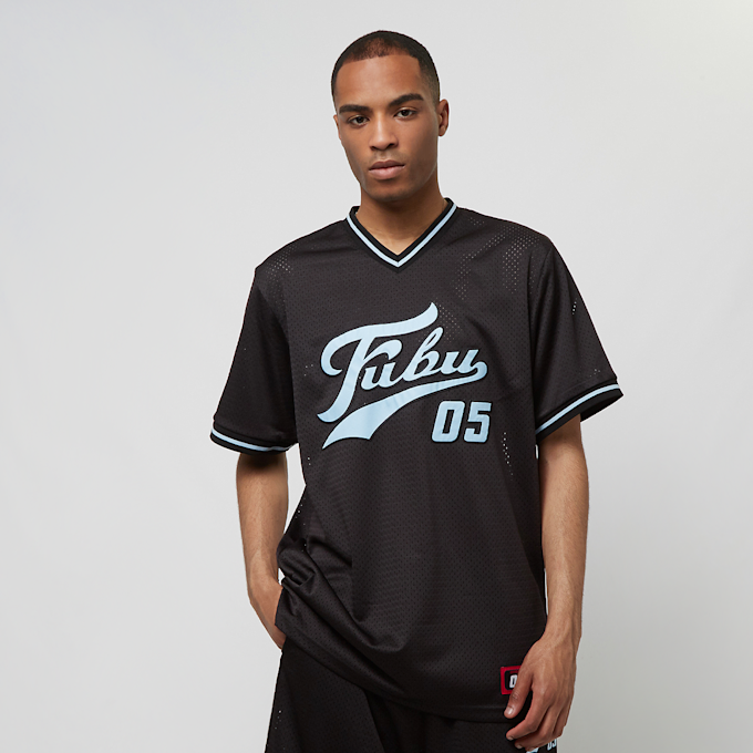FUBU Varsity Mesh Tee negro 18554 1