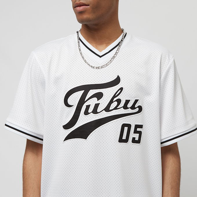 FUBU Varsity Mesh Tee blanco 18556 3