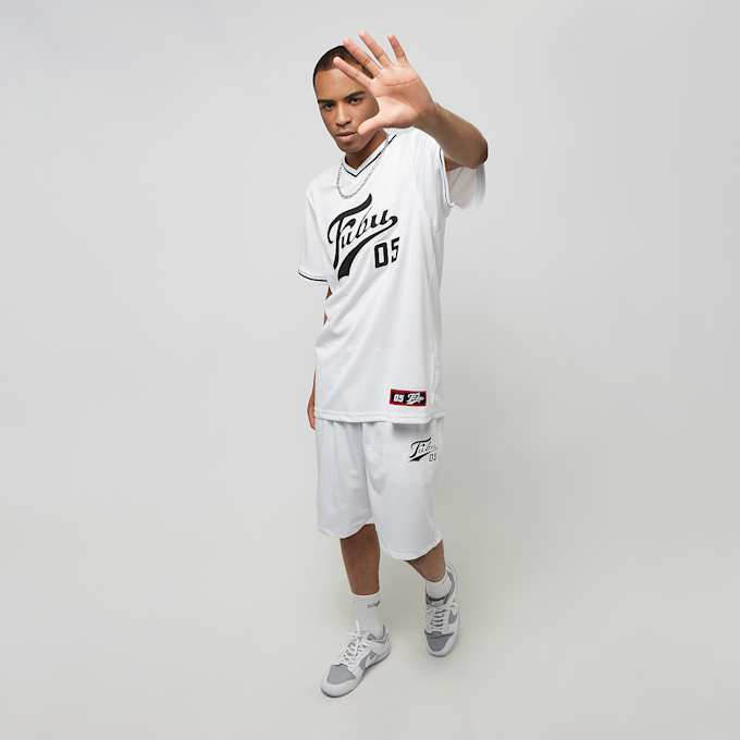 FUBU Varsity Mesh Tee blanco 18556 6