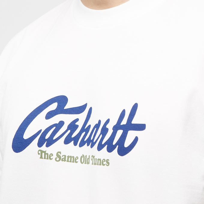 Carhartt WIP Short Sleeve Old Tunes T-Shirt wit 18604 3