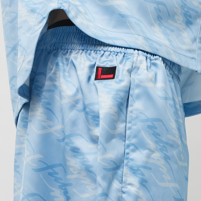 FUBU Retro All Over Print Shorts azul 18628 4