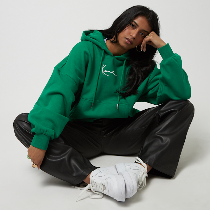Karl Kani Small Signature Essential OS Hoodie grün 18920 4