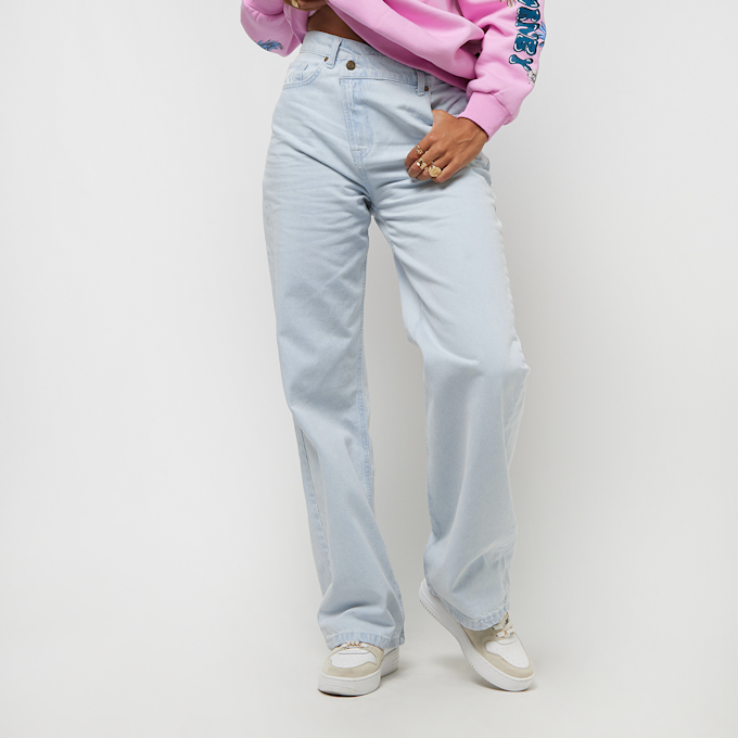 Karl Kani Small Signature Slanted Waistband Leg Five Pockets Denim bleu 18923 1