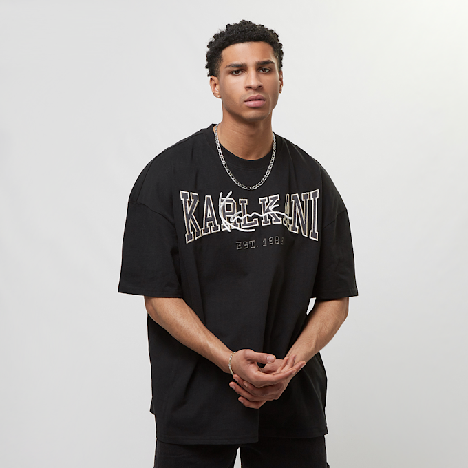 Karl Kani College Signature Heavy Jersey Boxy Tee nero 19162 1