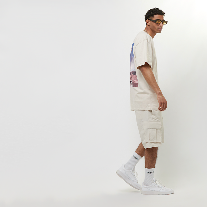 Karl Kani Rubber Signature Cargo Shorts weiß 19167 7