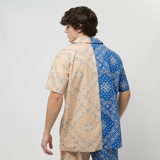 Karl Kani Chest Signature Paisley Block Resort Shirt blau 19183 2